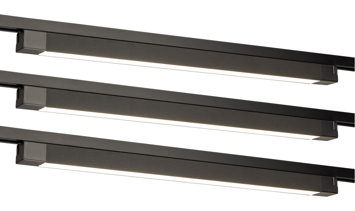 Трековый однофазный светильник (3 шт.) Эра TR50-4040-SET-3-1 BK Б0070025