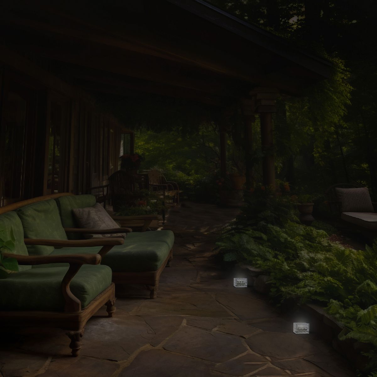 Садовый светильник на солнечной батарее Uniel USL-F-172/PT050 ICECUBE UL-00011750