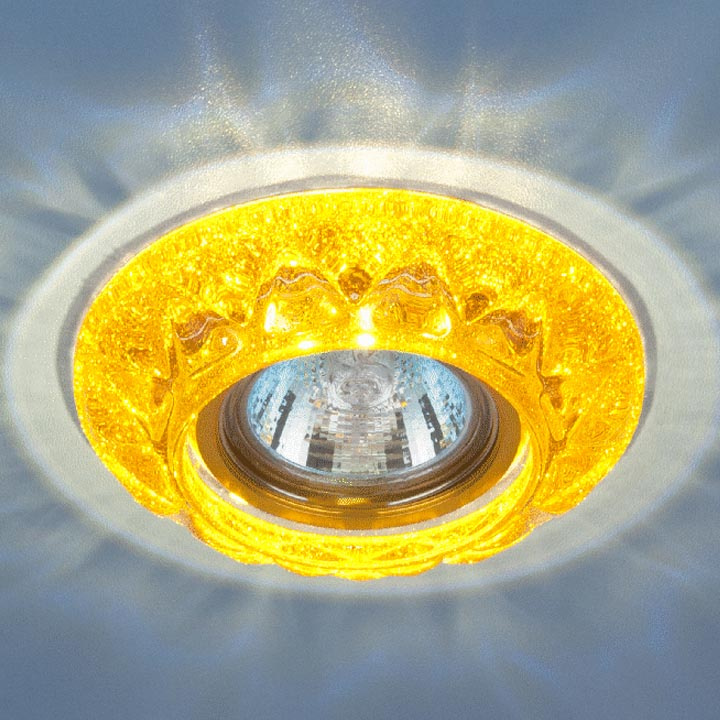 Встраиваемый светильник Elektrostandard 7249 MR16 GD золотой блеск 4690389069215