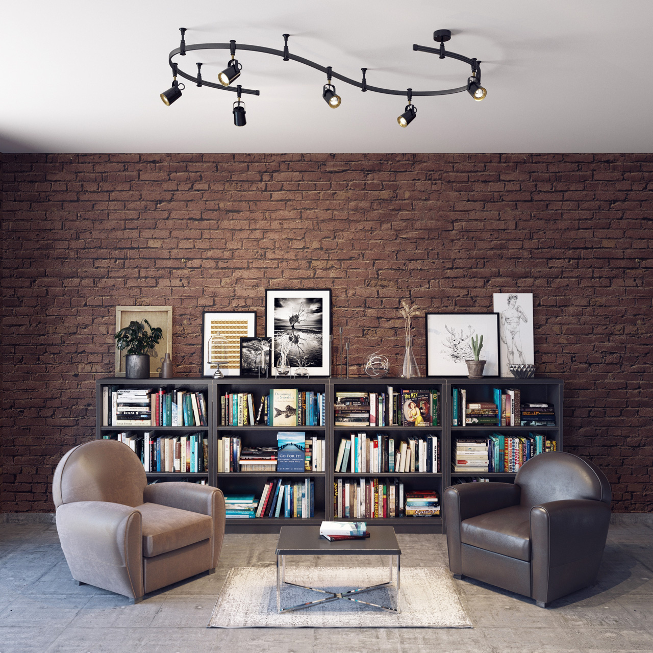 Трековая система Odeon Light Flexi Black 3629/6TR