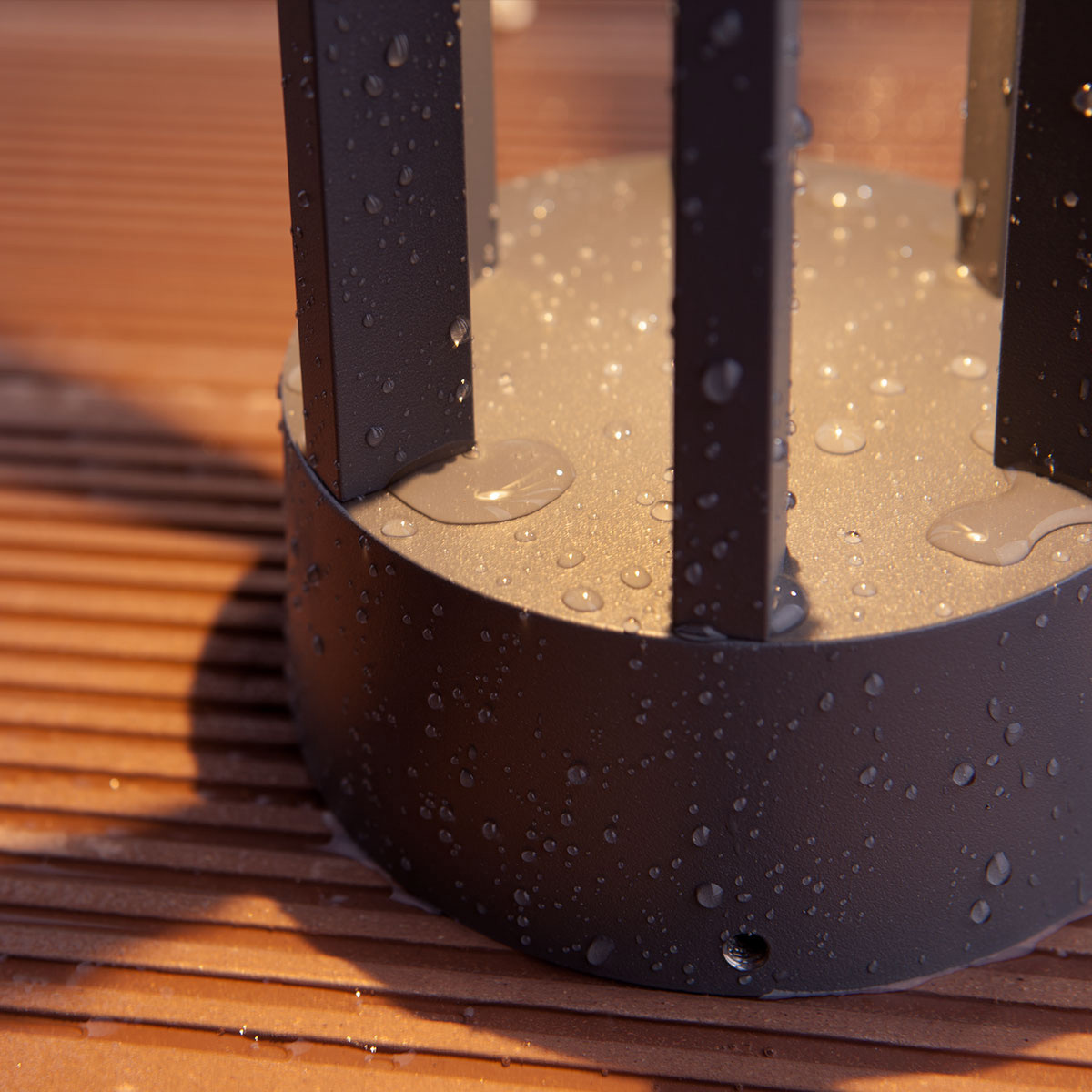 Уличный светодиодный светильник Elektrostandard 1621 Techno LED графит Ares 4690389086106