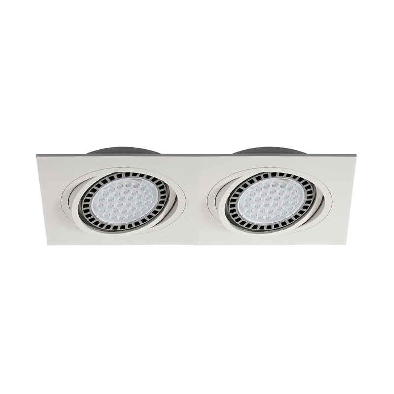 Встраиваемый светильник Zumaline BOXY DL 2 20072-WH