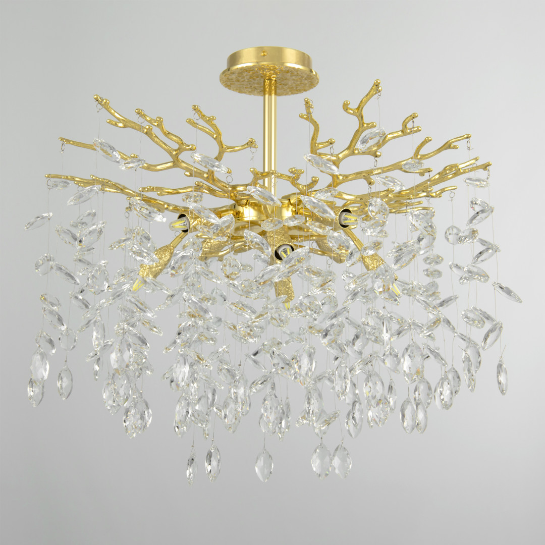 Люстра на штанге Arte Milano 23111.600.8.E14.B GD