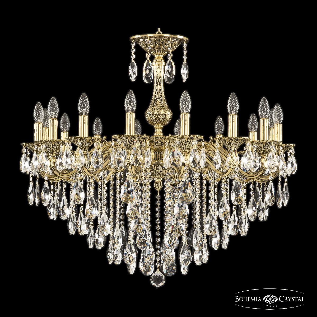 Подвесная люстра Bohemia Ivele Crystal Verona 72102/16/300 B GB