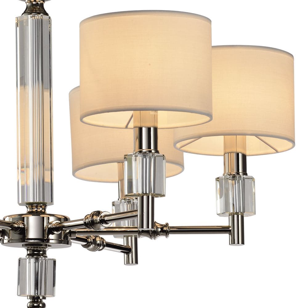 Подвесная люстра Lumien Hall Малье LH1053/6H-NK-WT