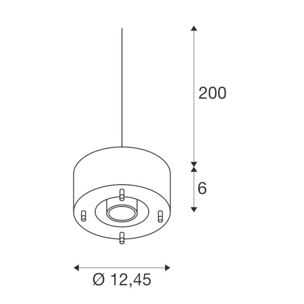 Подвесной светильник SLV Para Dome 1002055
