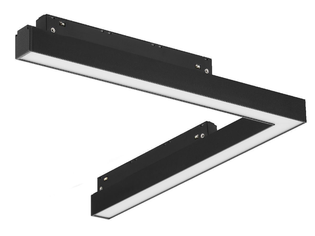 Трековый магнитный светильник iLedex Vision 4822-013-L320-16W-110DG-4000K-BK