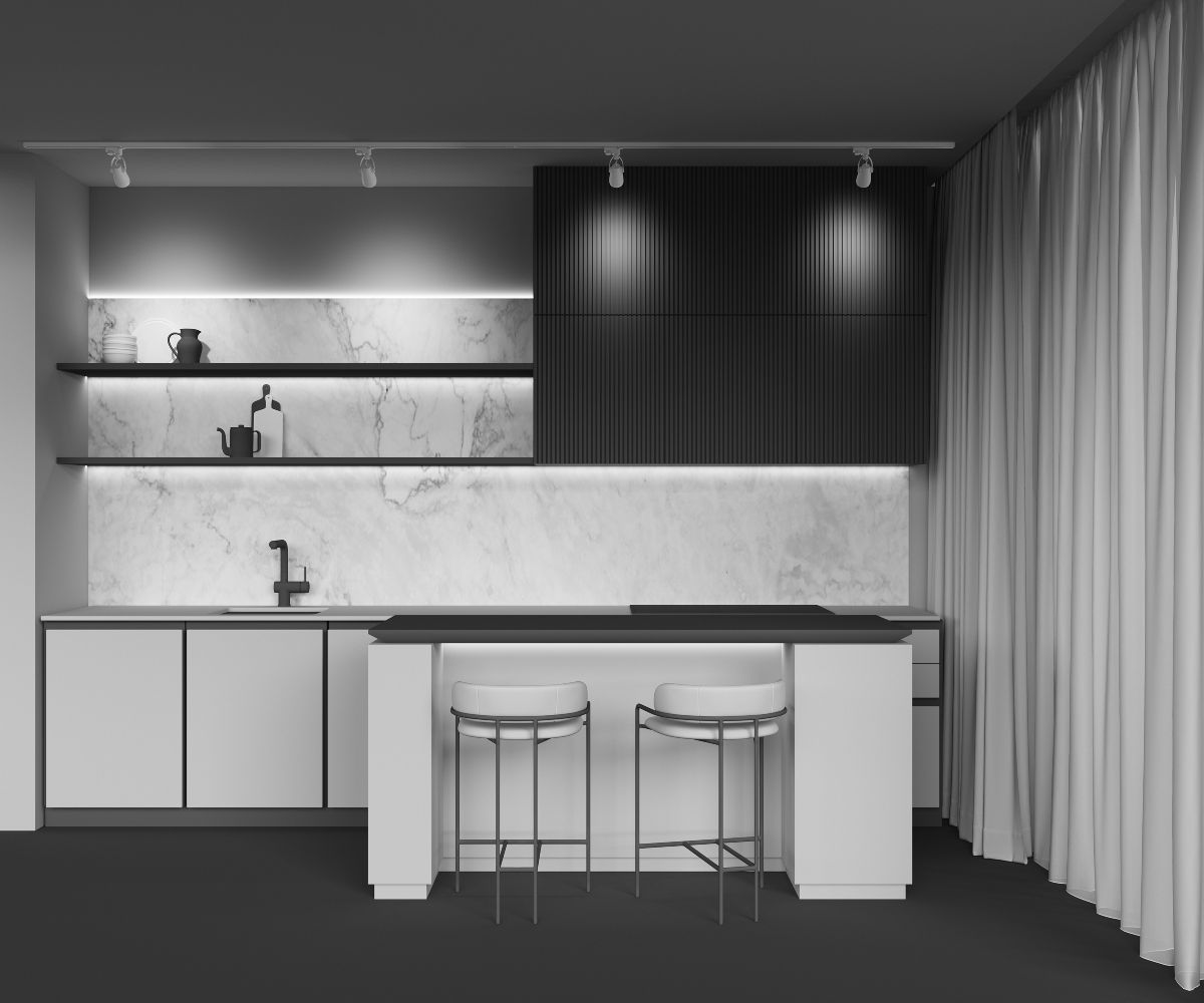 Трековый светильник Maytoni Track TR001-1-GU10-W