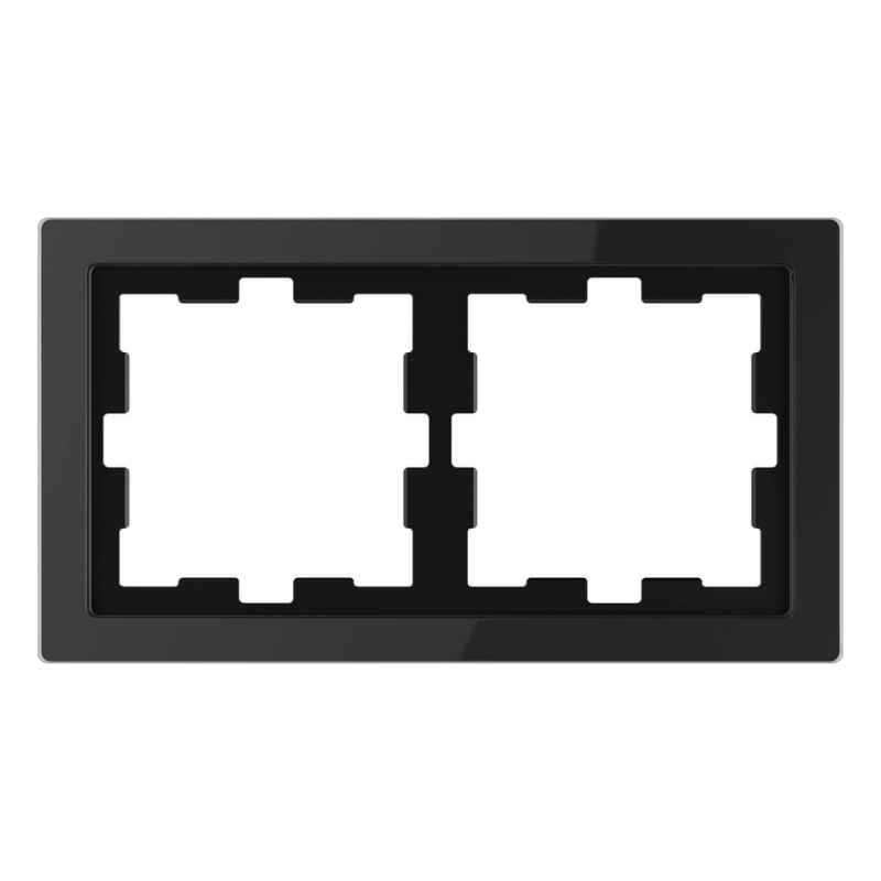 Рамка 2-постовая Schneider Electric Merten D-Life MTN4020-6503