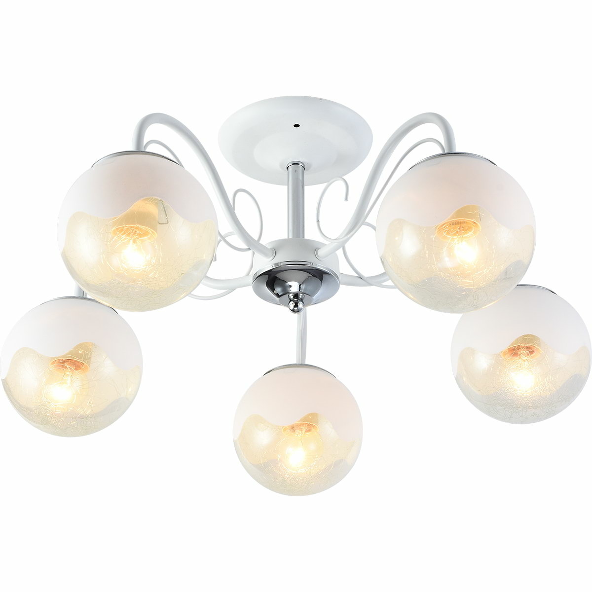 Люстра на штанге Reluce 01326-0.3-05 WH+CR