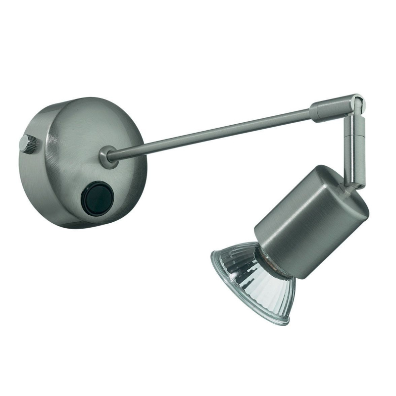 Спот Ideal Lux Strale AP1 Nickel 013183