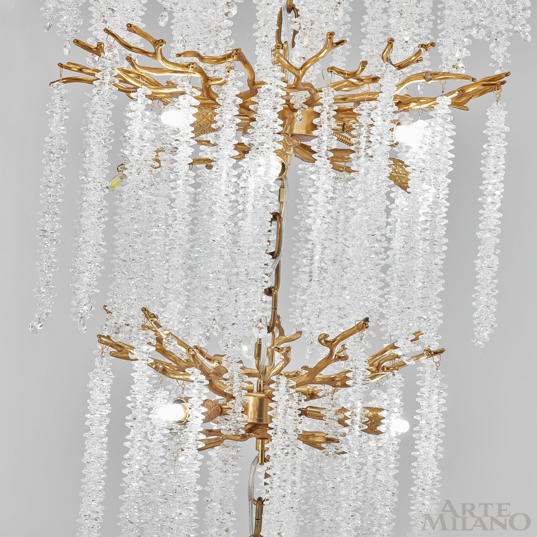 Каскадная люстра Arte Milano Milan 237011/D800/28/A Pa