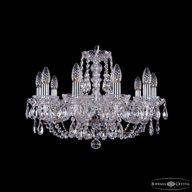 Подвесная люстра Bohemia Ivele Crystal 1406/10/195 Ni