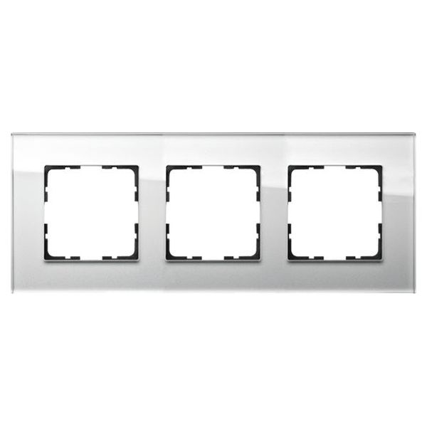 Рамка Jasmart G-Glass 3-постовая G1003GW