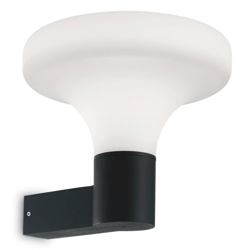 Уличный настенный светильник Ideal Lux Sound AP1 Nero 146546