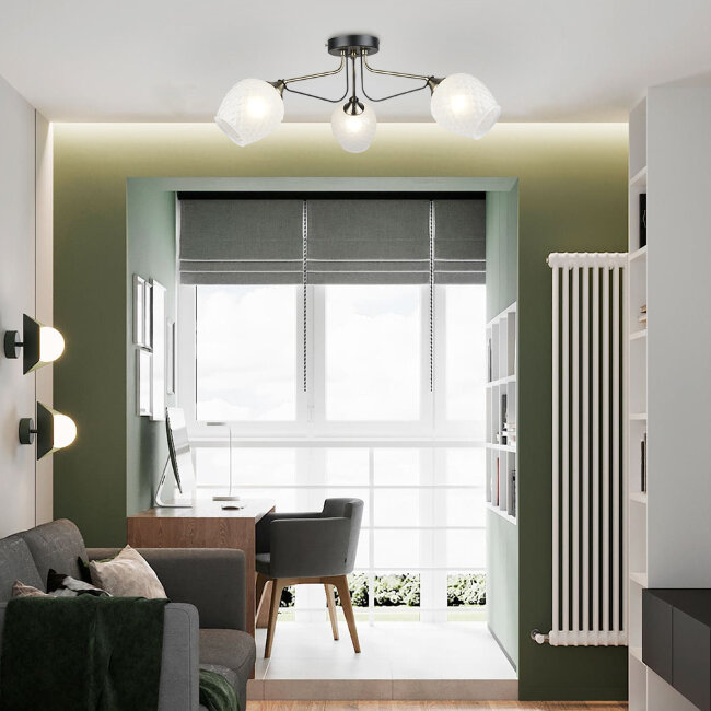 Потолочная люстра Wedo Light Sarno 66558.01.37.03