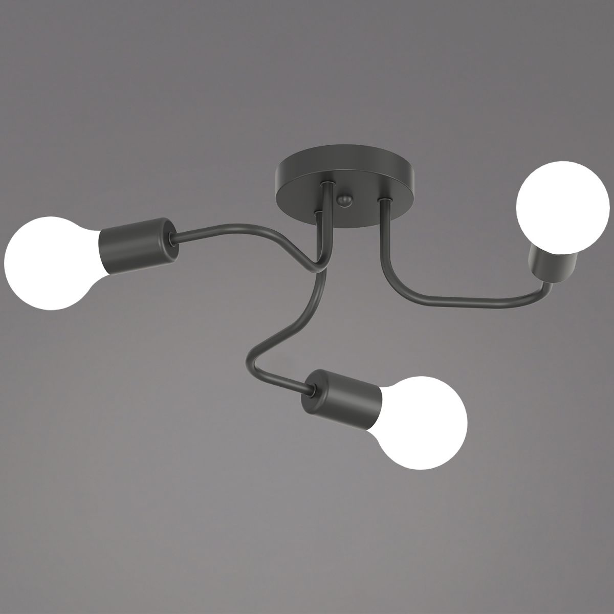 Потолочная люстра Reluce 01728-0.3-03 BK