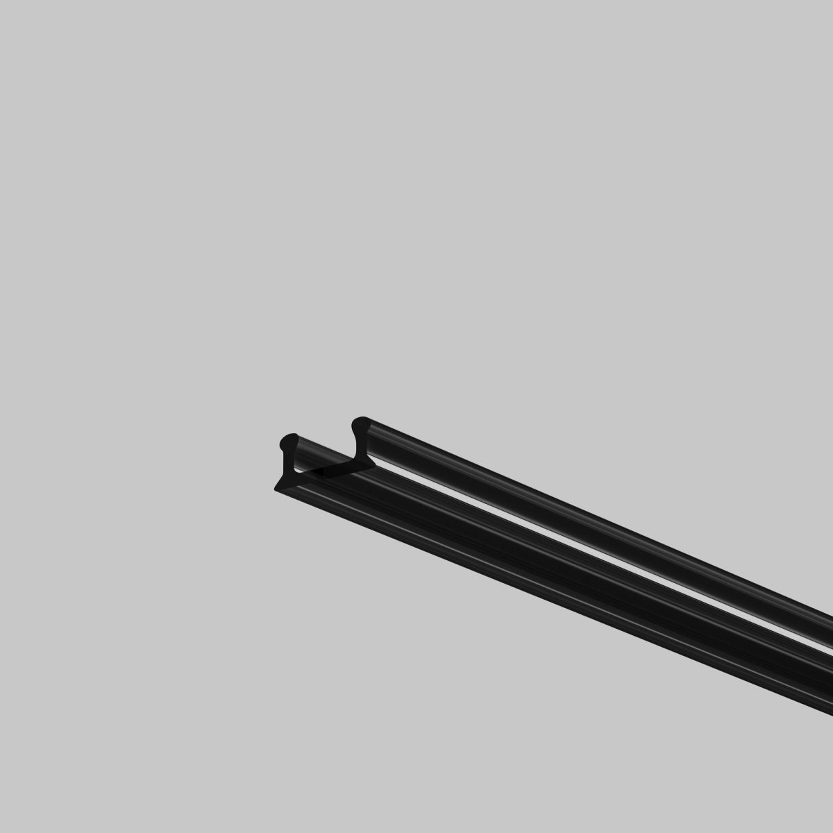 Рассеиватель для профиля 08×09 Maytoni Led Strip ALM-0809-B-DF-2M 642018