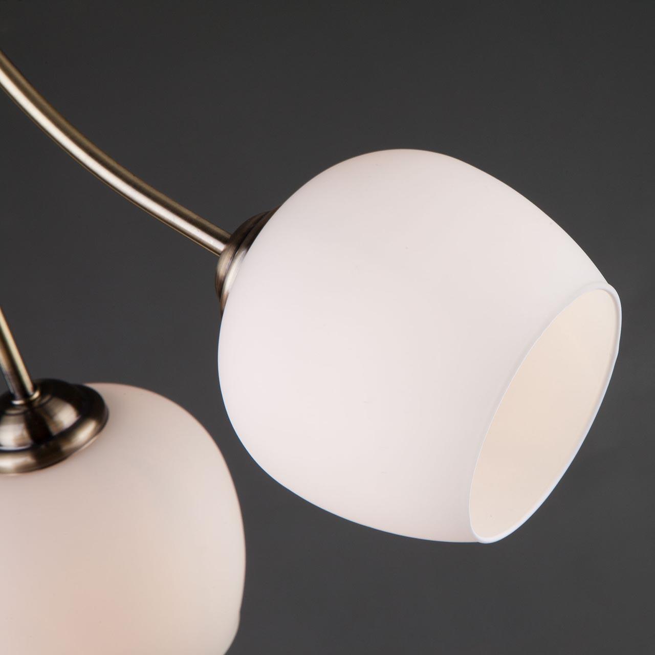 Подвесная люстра Eurosvet Carol 30123/3 античная бронза