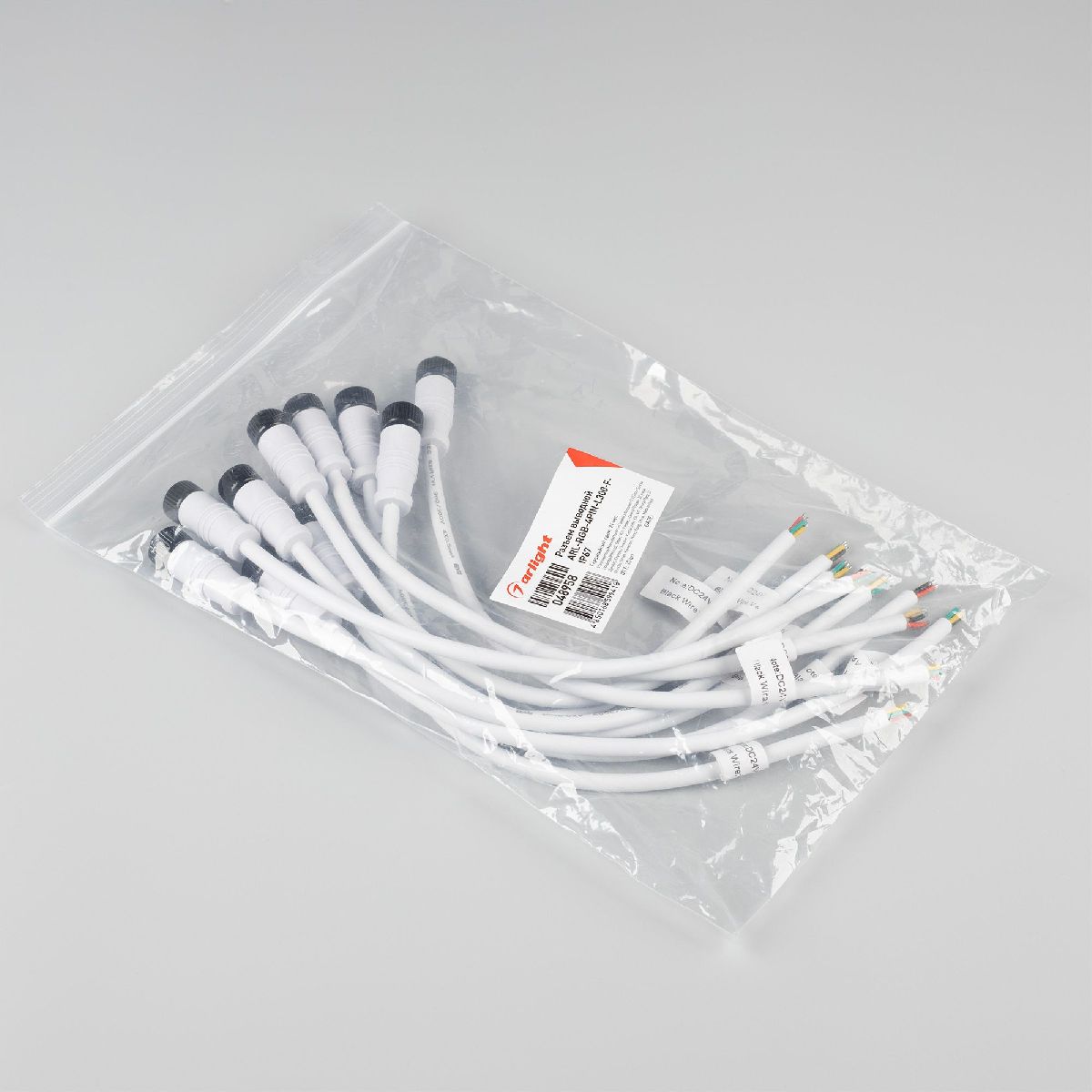 Разъем выводной Arlight ARL-RGB-4PIN-L300-F-IP67 048958