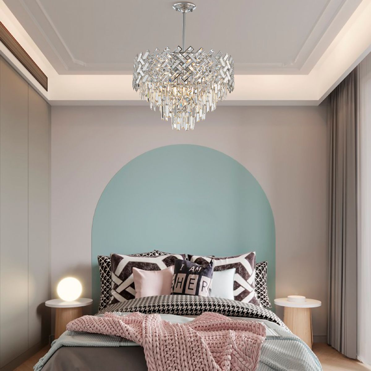 Люстра на штанге Arte Milano Sorrento 378019/9/300/570 CR