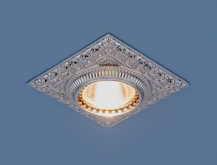 Встраиваемый светильник Elektrostandard 4104 MR16 CH хром 4690389045486