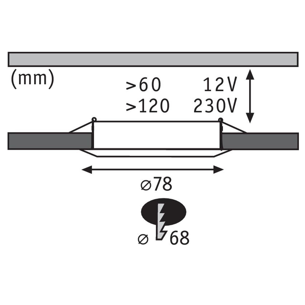 Основание для светильника Paulmann 2Easy Spot-Set Premium Nova 93637