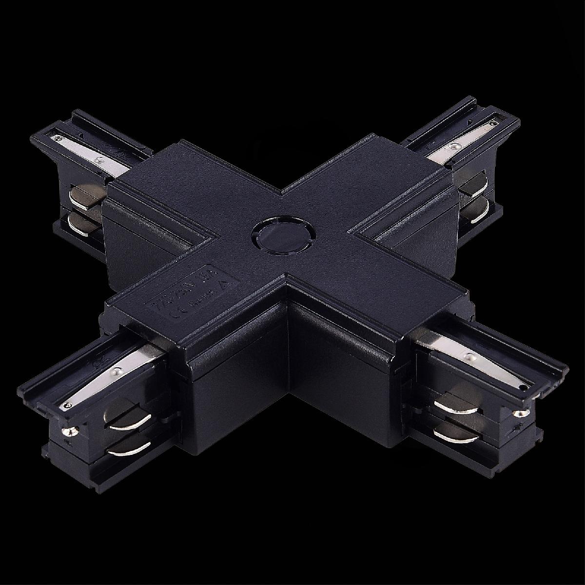 Х-образный токоподвод для трехфазного шинопровода ST Luce Trace ST030.409.17