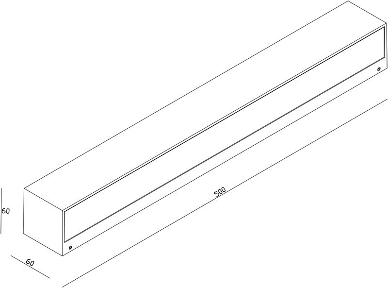 Уличный настенный светильник Deko-Light Linear II 731097