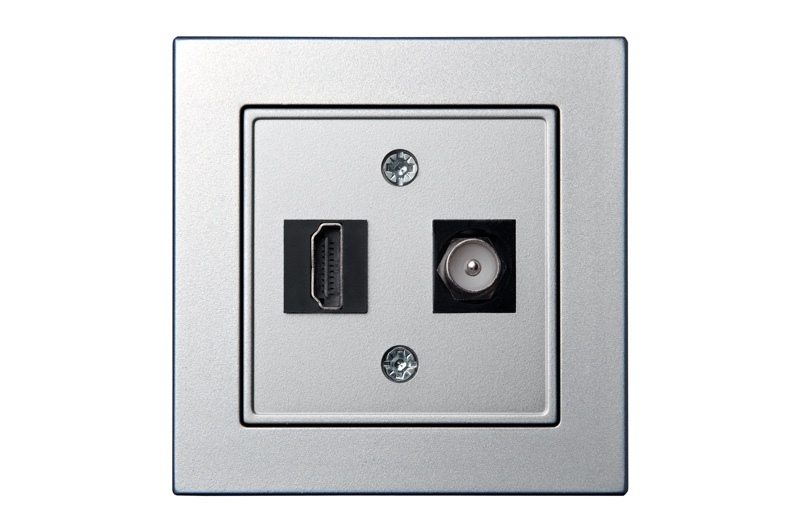 Розетка HDMI и TV Liregus Epsilon 28-1858