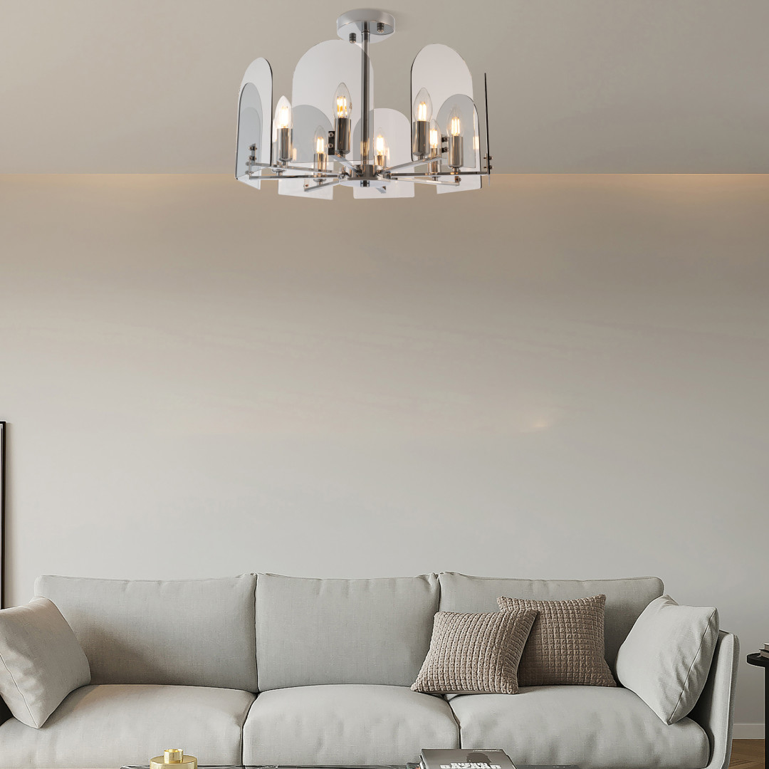 Люстра на штанге Arte Milano Sorrento 377309/8/480 CR