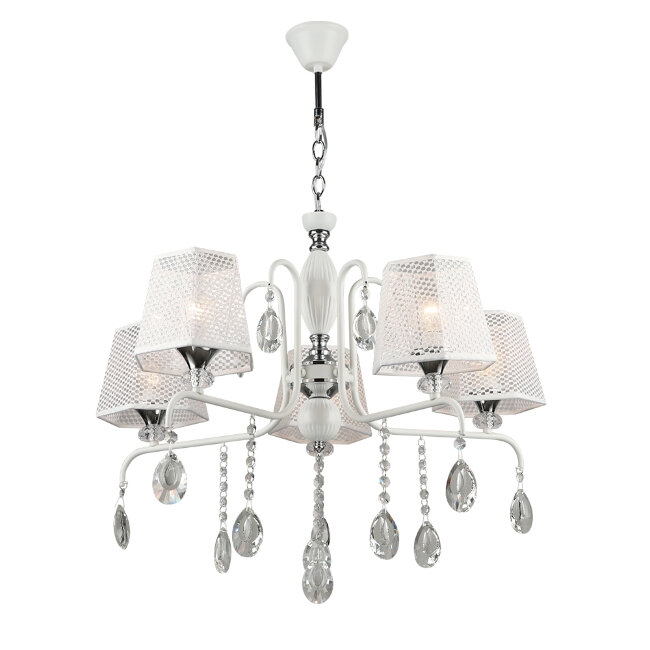 Подвесная люстра Wedo Light Darlona WD3612/5H-WT-CR-WT