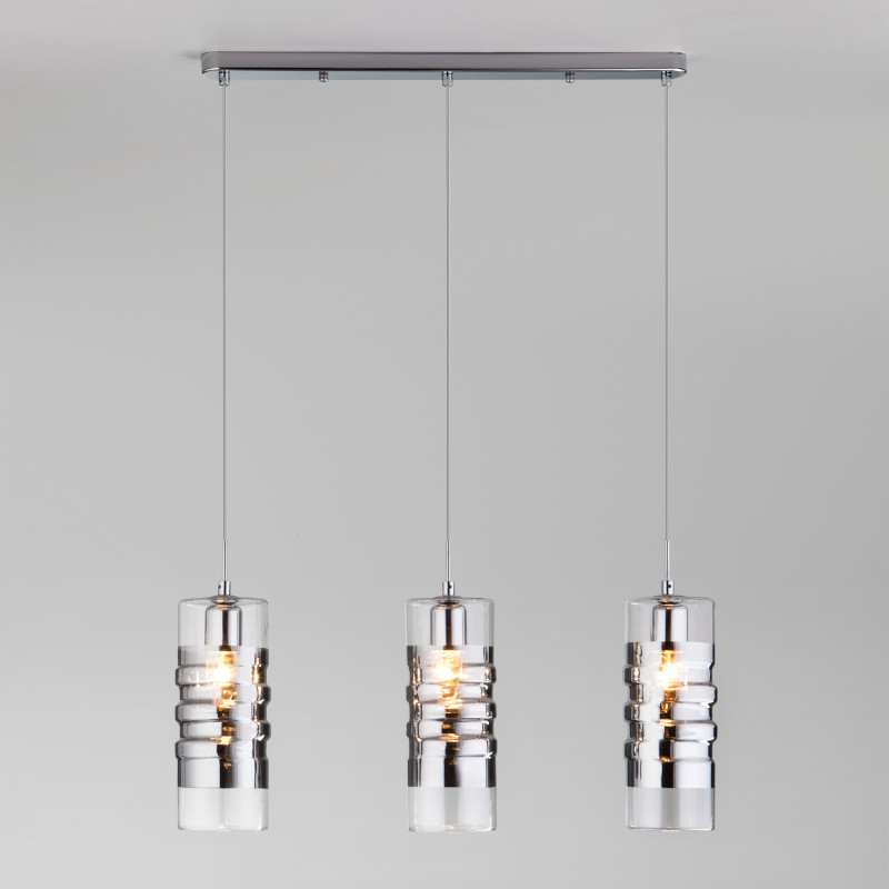 Подвесной светильник Eurosvet 50185/3 хром