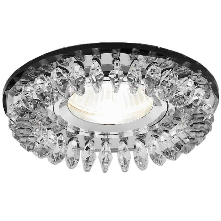 Встраиваемый светильник Ambrella Light Crystal K220 BK