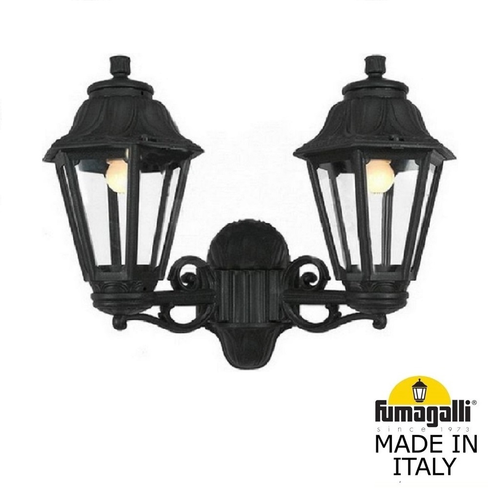 Уличный настенный светильник Fumagalli PORPORA/ANNA E22.141.000.AXE27