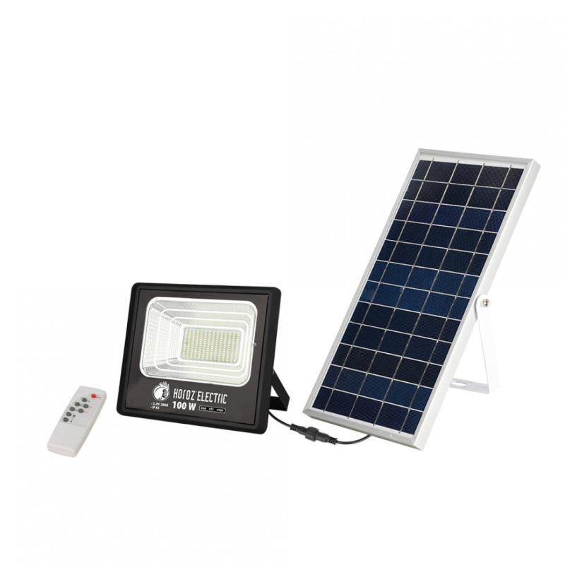 Прожектор на солнечной батарее Horoz Tiger 068-012-0100 HRZ33002949