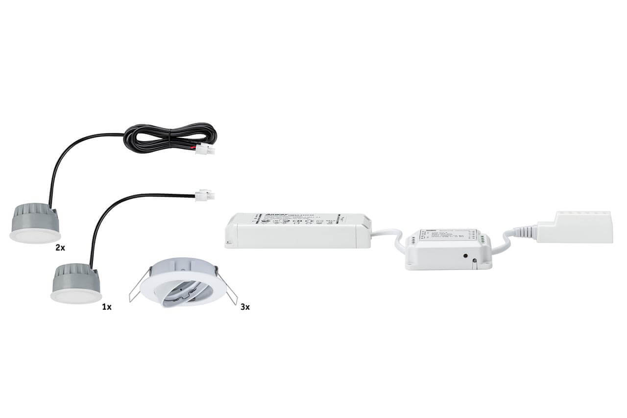 Встраиваемый светодиодный светильник Paulmann Goal 50006