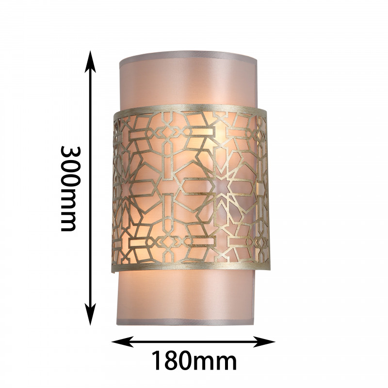 Бра серое F-Promo Arabesco 2912-2W