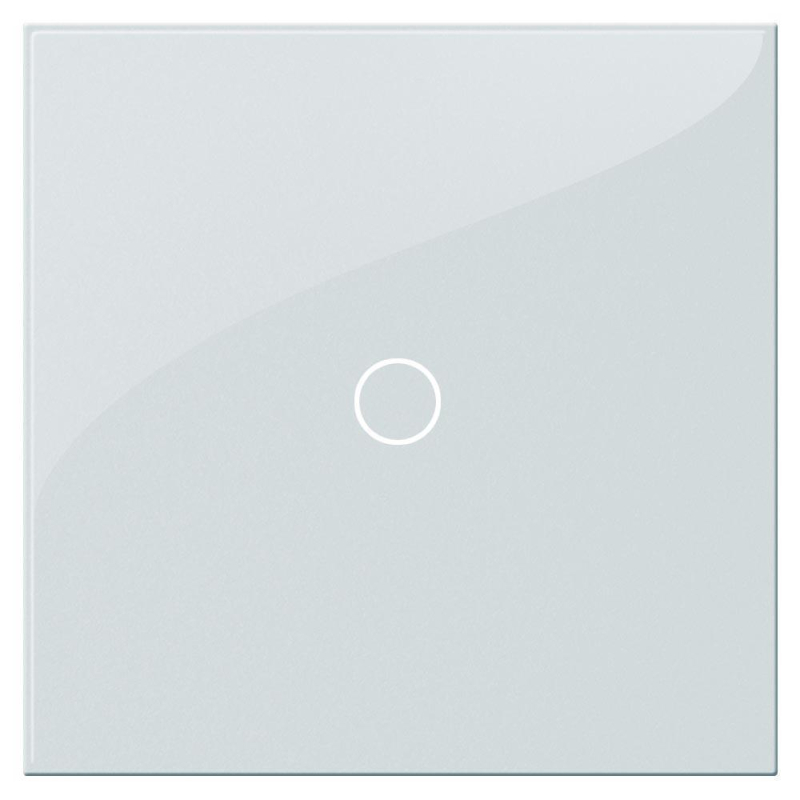 Выключатель сенсорный одноклавишный Hiper белый S1G1-01W