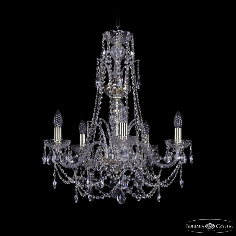 Подвесная люстра Bohemia Ivele Crystal 1411/5/195/Xl-63 G