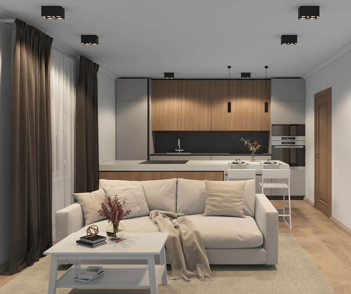 Накладной светильник Denkirs DK3030 DK3035-BK