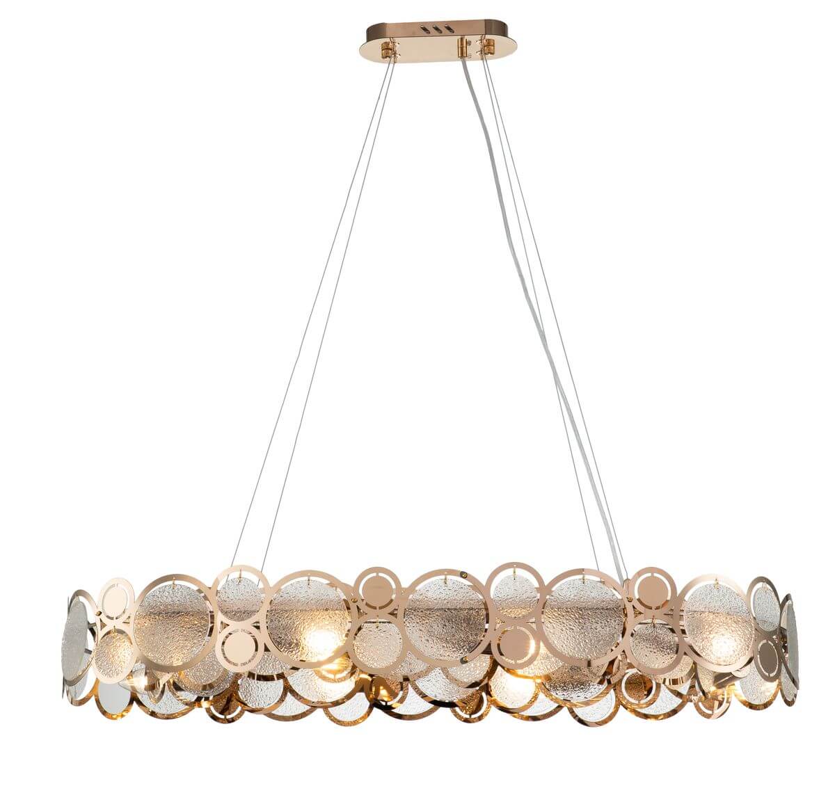 Подвесная люстра Indigo Sole 12016/10P Gold V000008
