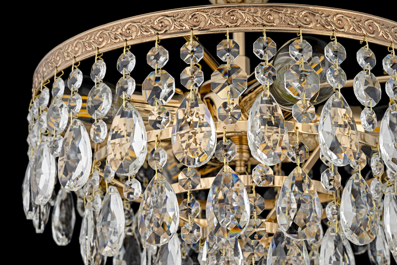 Люстра на штанге Arti Lampadari Castellana E 1.3.30.601 G