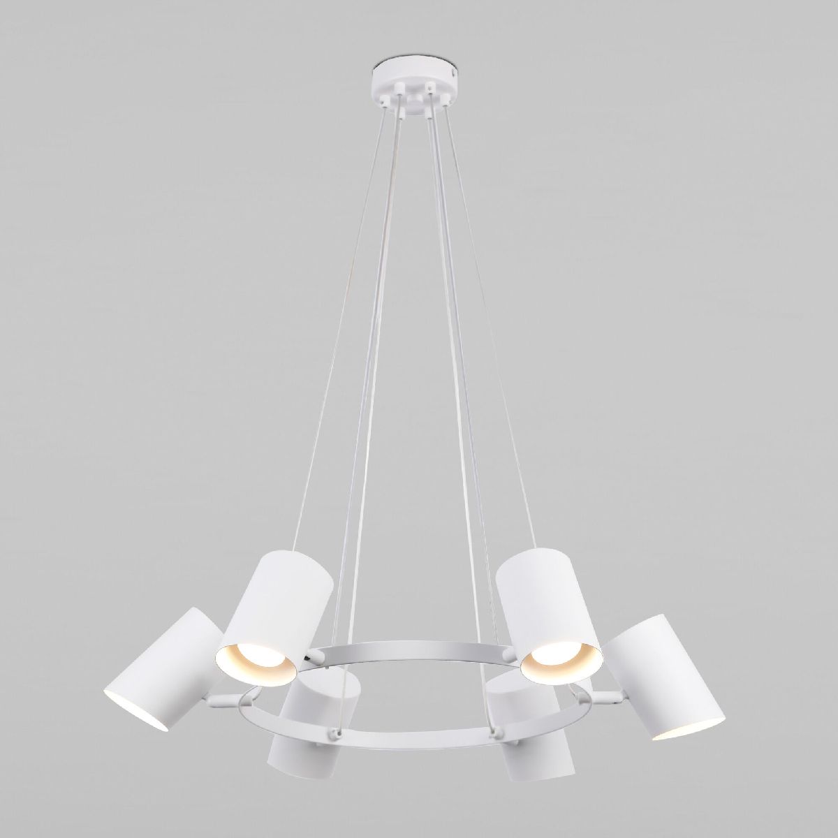 Подвесная люстра Eurosvet Splay 70147/6 белый Smart a062036