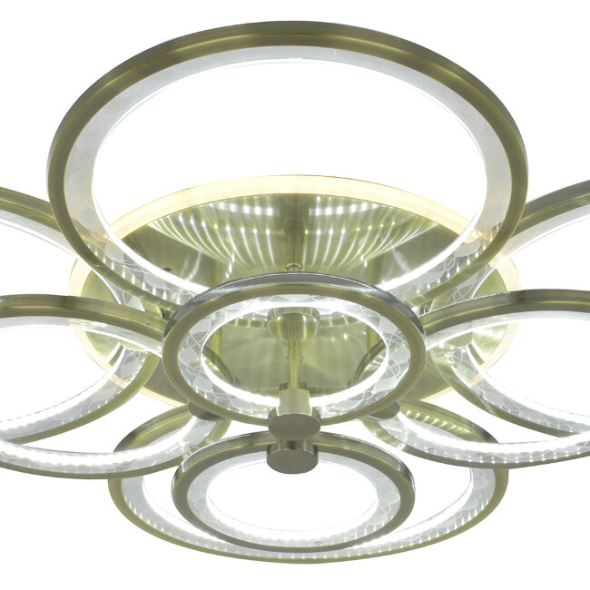 Потолочная люстра Seven Fires Floki SF7053/9C-AB-BL