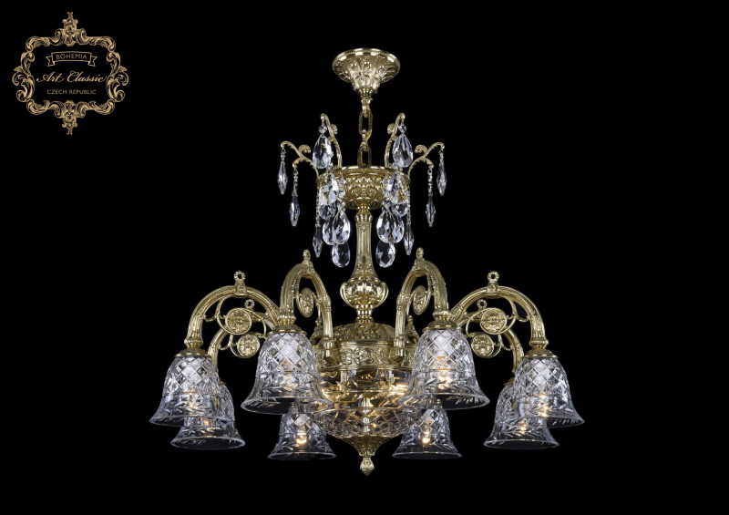 Подвесная люстра Art Classic 31.14.8.KR175SP.250IT.G.Sp.Clear.1B