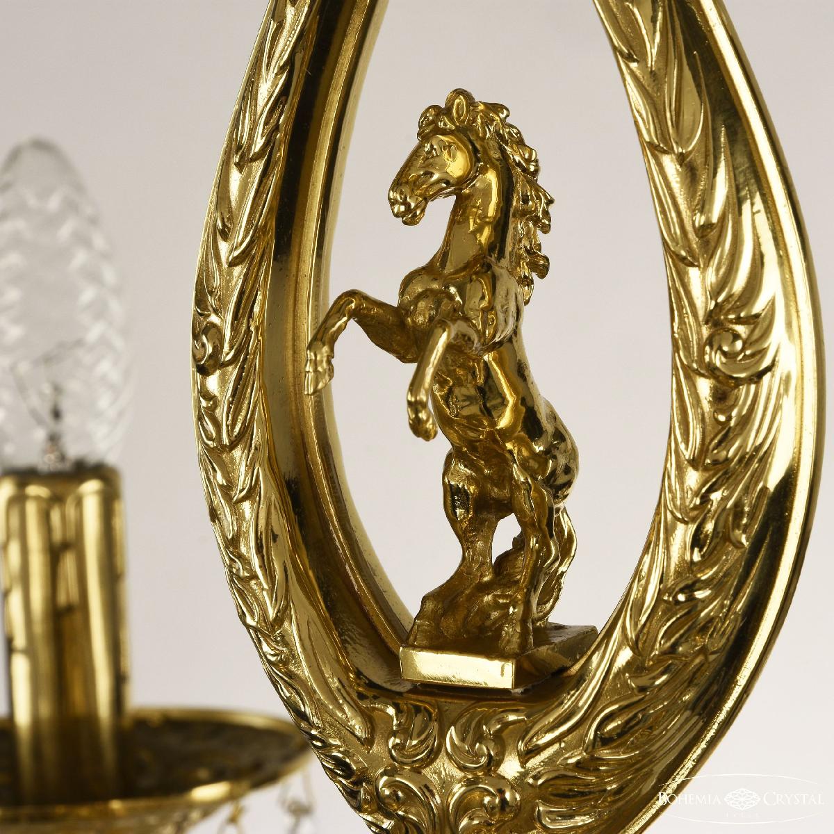 Подвесная люстра Bohemia Ivele Crystal Florence 71402/5/175 A G FH1S