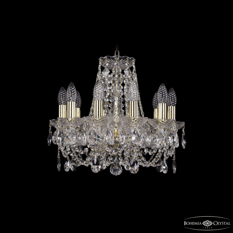 Подвесная люстра Bohemia Ivele Crystal 1406/10/141 G