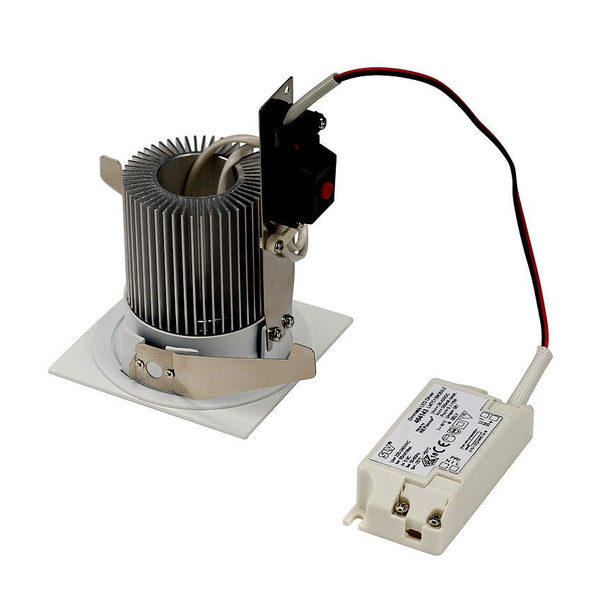 Встраиваемый светодиодный светильник SLV Contone Square 161301