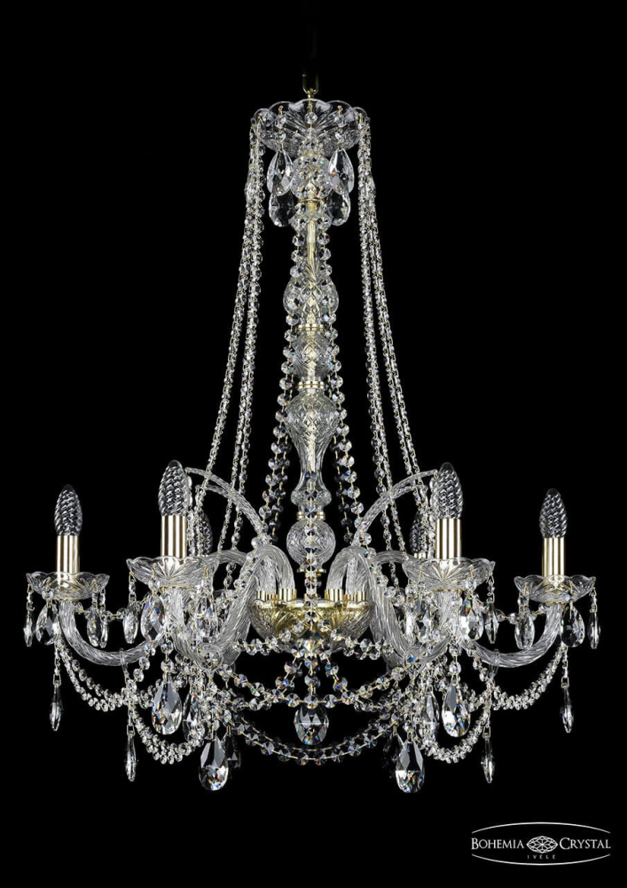 Подвесная люстра Bohemia Ivele 1411/6/240/h-83/G